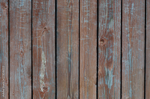 Wooden wall of boards, closeup