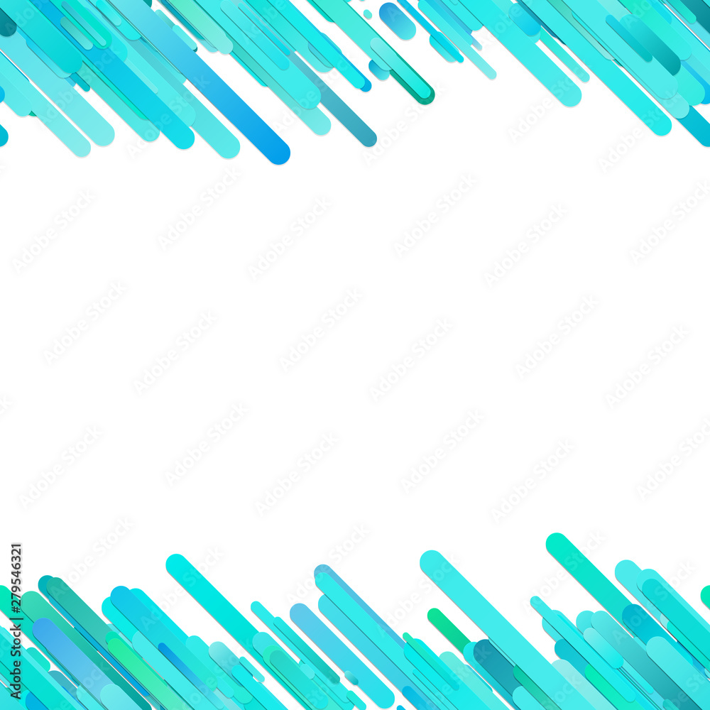 Fototapeta premium Trendy gradient background with seamless diagonal rounded stripe pattern