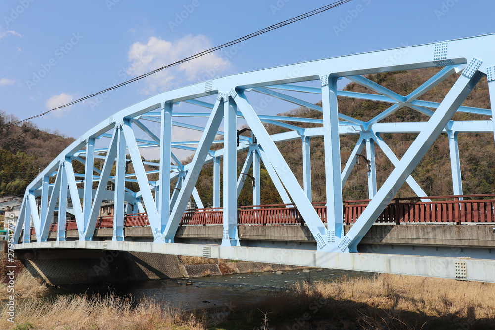 Obraz premium 日向橋（神奈川県愛川町）,hinata bridge,aikawa town,kanagawa pref,japan