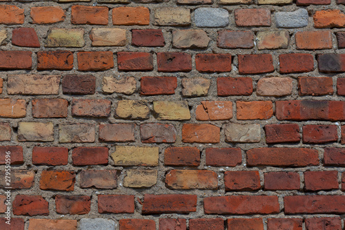Old brick wall texture background © Jacek