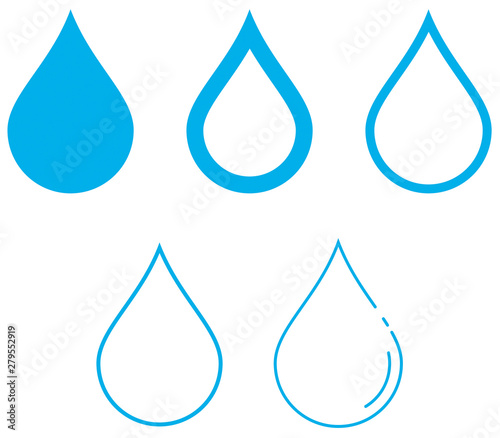 SYMBOLE GOUTTE D'EAU_bleu