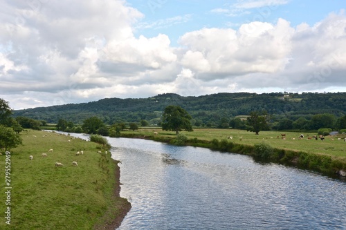 The Towy River at Dryslwyn.