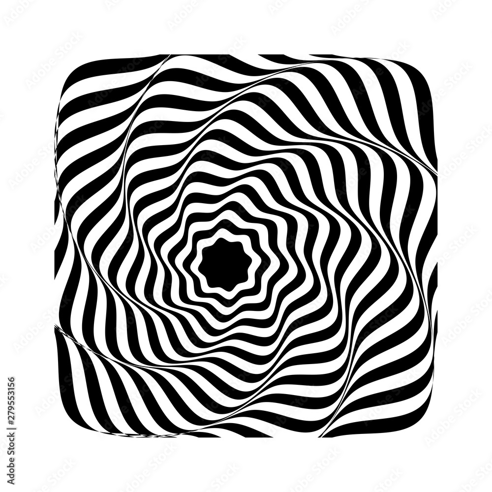 Simple Optical Wave Art Background Abstract vector background . Simple Optical Wave Art Background Abstract vector background .