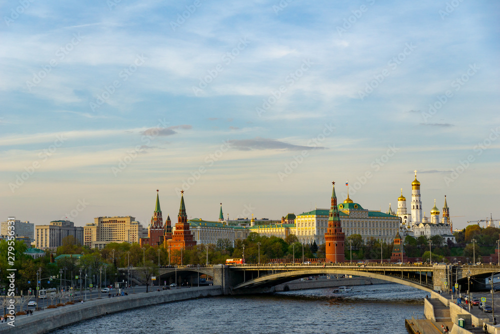 The Moscow Kremlin. View from the river