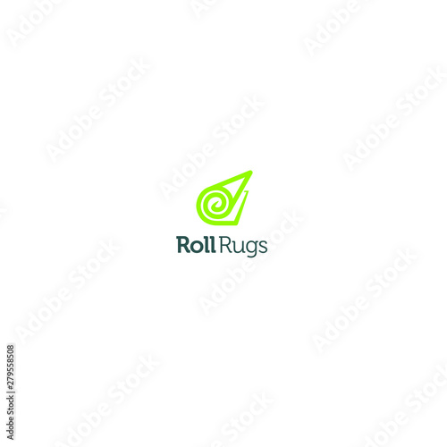 best original logo designs inspiration and concept for Roll Rugs by sbnotion