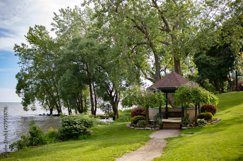 June 14 2019 Travel Places Lakeside Park Kingsville Ontario Gazebo Feature