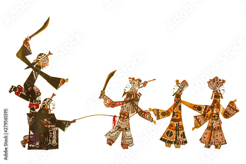 Chinese shadow puppets prop