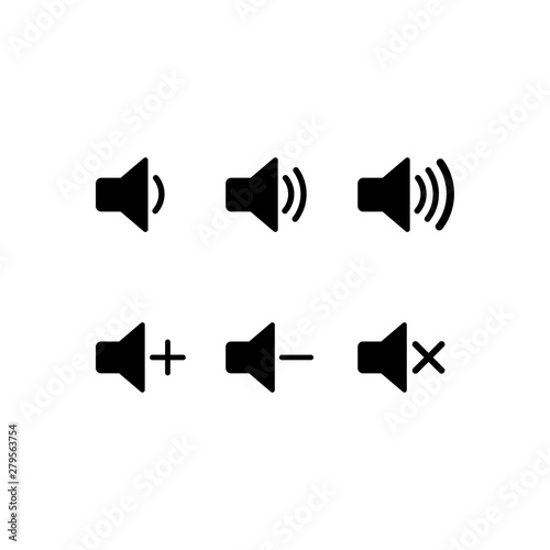 icon, speaker, vector, megaphone, loud, volume, isolated, loudspeaker, illustration