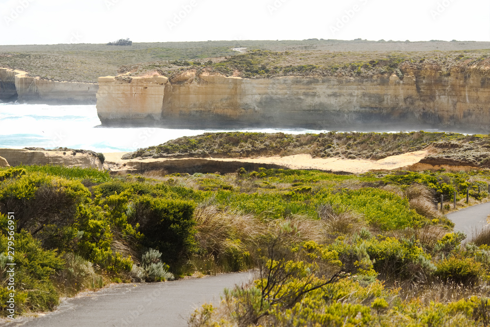 Razorback rock in Port Campbell National Park, Victoria, Australia