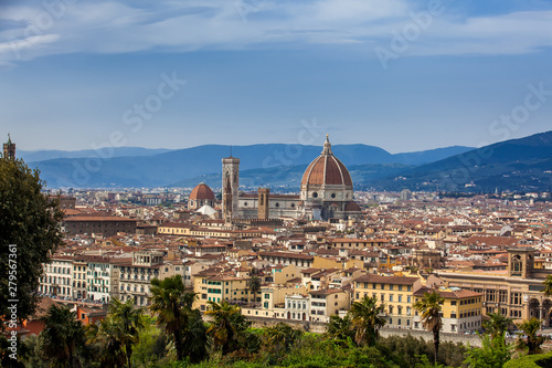 View of the beautiful city of Florence from Michelangelo Square © anamejia18