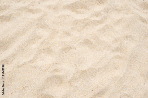 Beautiful beach sand texture full frame shot of background.