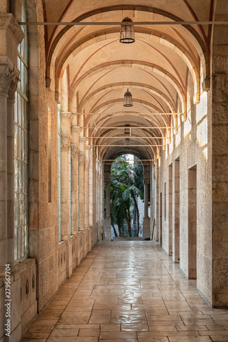 Outdoor Corridor at the Old YMCA in Jerusalem