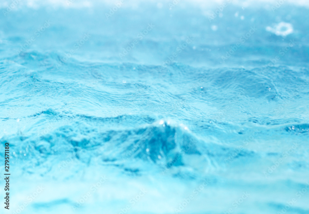 Water surface blue background clean water pond Water surface blue background clean water pond