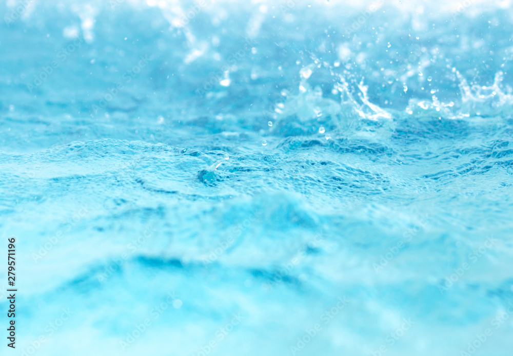 Water surface blue background clean water pond Water surface blue background clean water pond