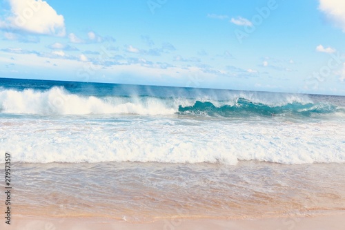 crashing waves