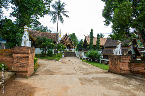 The Phuttha Eoen temple in Mae Chaem district photo