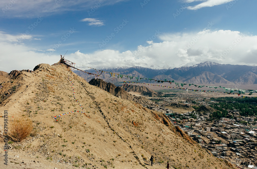 Leh city view, Ladakh, India