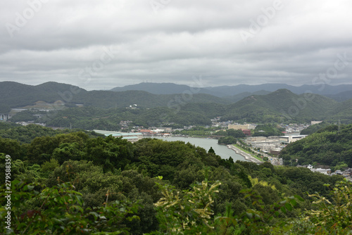 日本の兵庫県相生市の山の風景