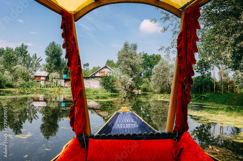 Boats Kashmir, India, boat trip, shikara photo