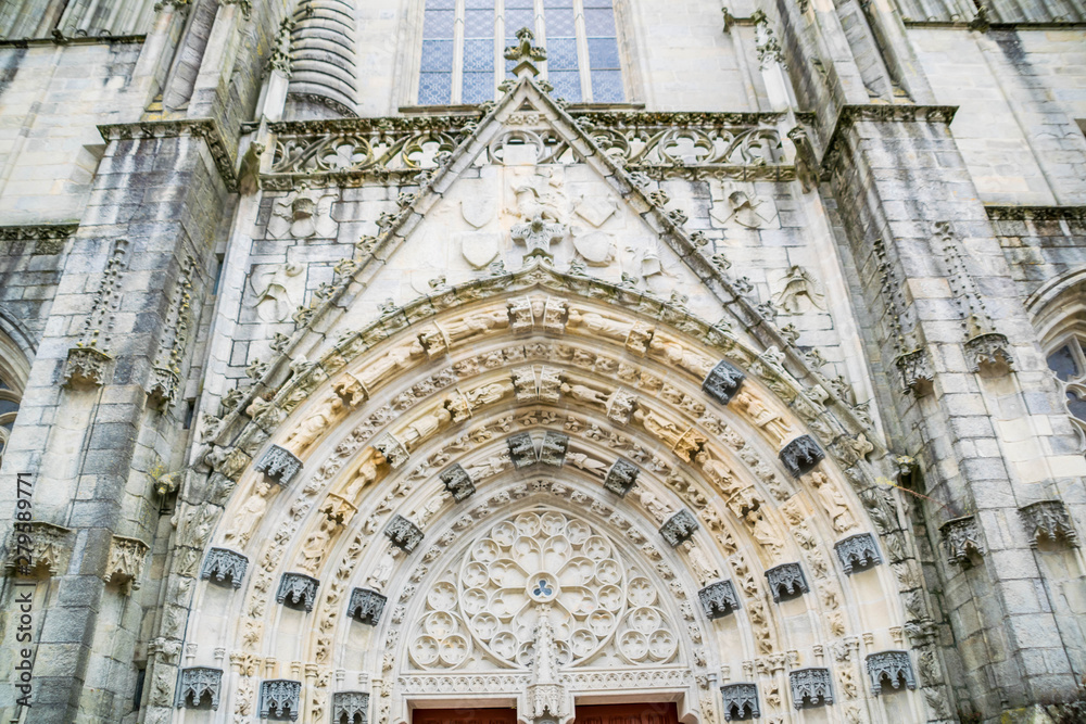Fototapeta premium Cathédrale Saint-Corentin à Quimper