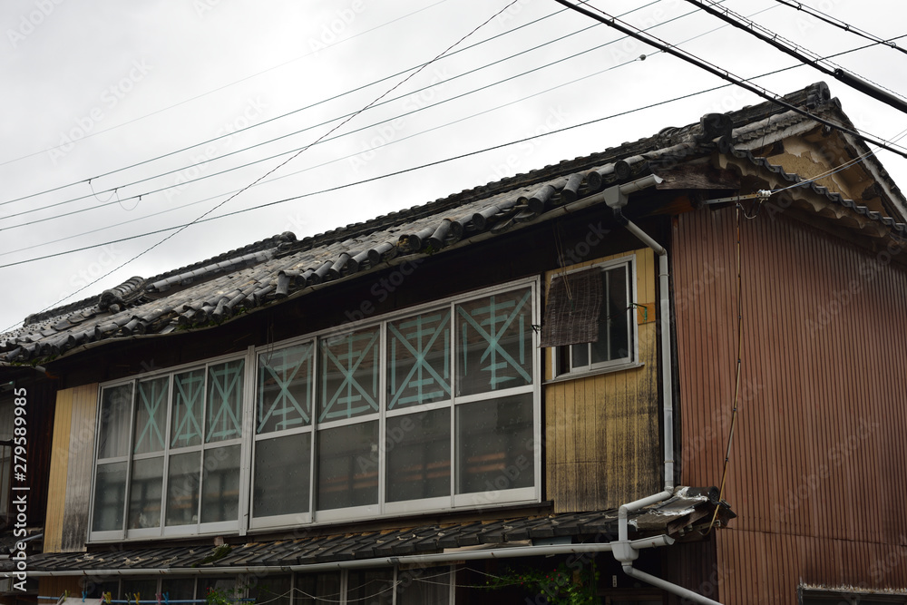 日本の兵庫県相生市の古くて美しい建物