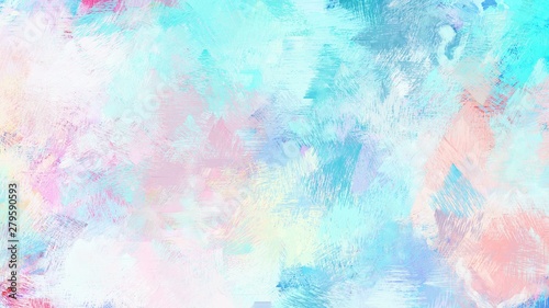 brush painted background with lavender, medium turquoise and baby blue color