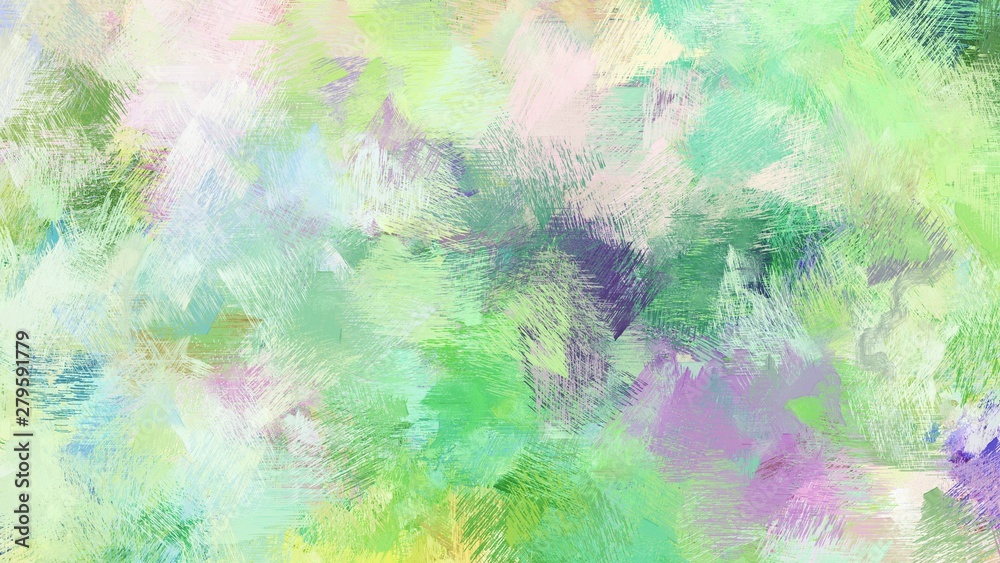 bright brushed painting with pastel gray, tea green and blue chill colors. use it as background or texture
