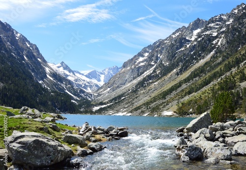 Glaciar Lake in French Pyrenees