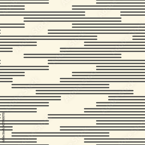 Seamless Chaotic Stripe Wallpaper. Decorative Fine Pattern