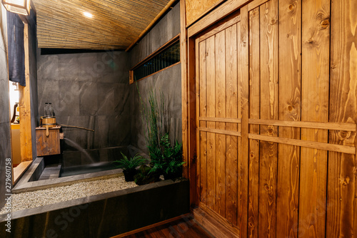 Ryokan series: Bathroom in ryokan