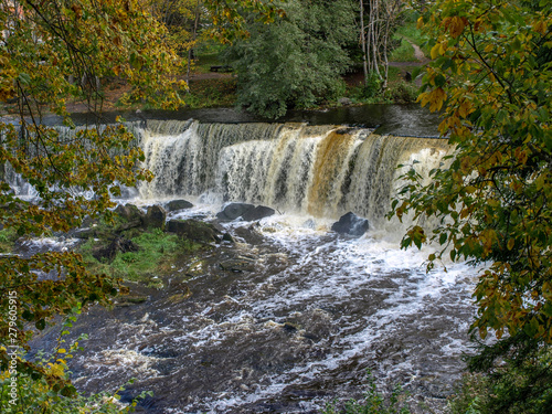 beautiful landscape with Keila Falls  Estonia