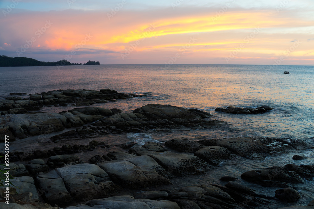 Beach sunset 