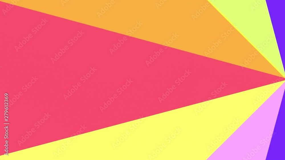 Two 2D circular graphic patterns that rotate in the opposite direction, anchor point positioned on the right side in the center and covers part of the multicolored background,. Two 2D circular graphic patterns that rotate in the opposite direction, anchor point positioned on the right side in the center and covers part of the multicolored background,.