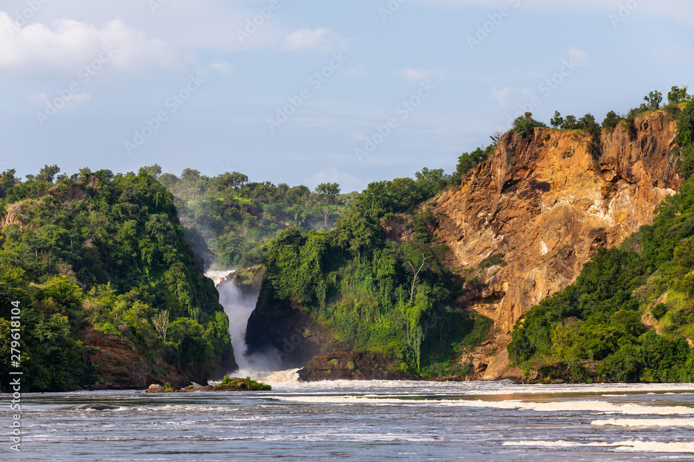 The famous Murchsion Falls in Uganda