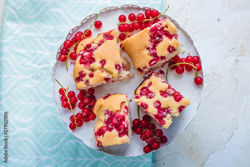 ciasto z porzeczkami