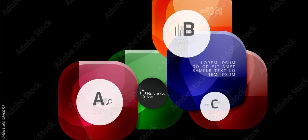 Modern advertising concept for wallpaper design. Vector info graphic design. Vector design concept. Business presentation. Abstract geometric frame.