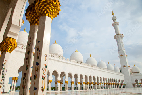 Gran Mezquita Sheikh Zayed de Abu Dabhi, Emirato de Abu Dabhi, Emiratos Árabes Unidos, Golfo Pérsico photo