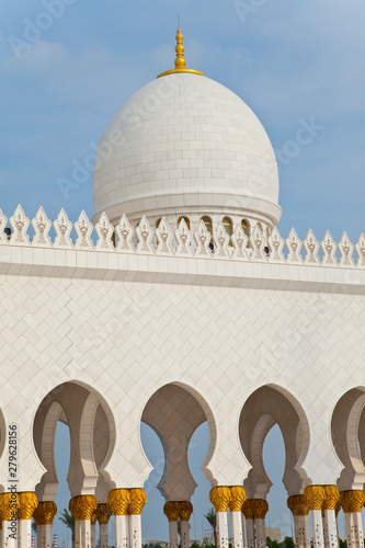 Gran Mezquita Sheikh Zayed de Abu Dabhi, Emirato de Abu Dabhi, Emiratos Árabes Unidos, Golfo Pérsico photo