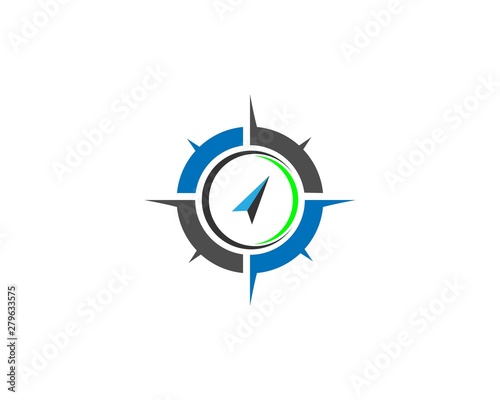 Compass Logo Template vector icon illustration design