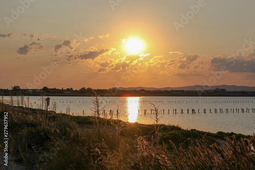 Lake Pomorie is the northernmost of the coastal Burgas Lakes  located in the immediate proximity of the Black Sea and the Bulgarian town of Pomorie.