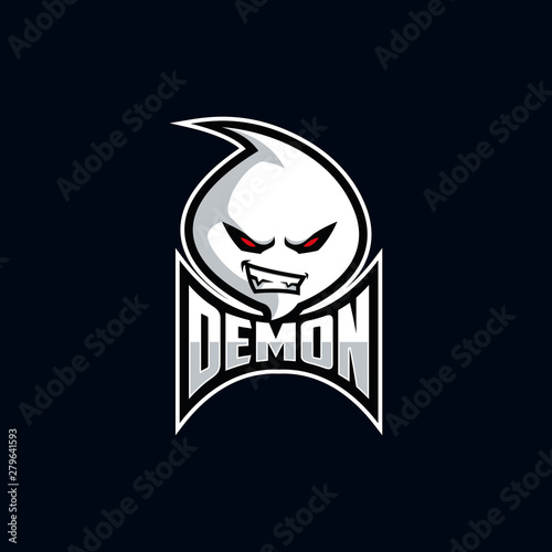 White Demon E Sport logo