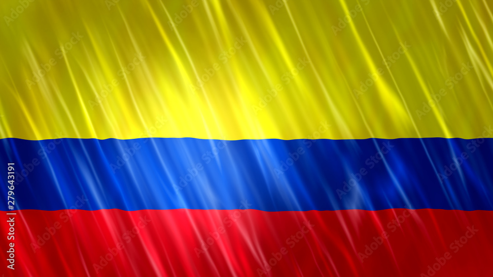 Fototapeta premium Colombia Flag