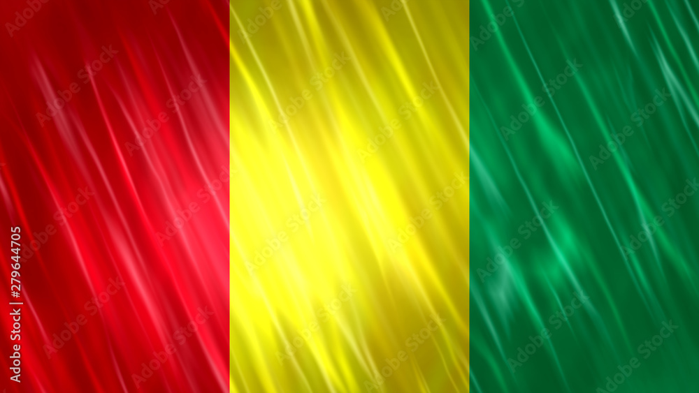 Obraz premium Guinea Flag