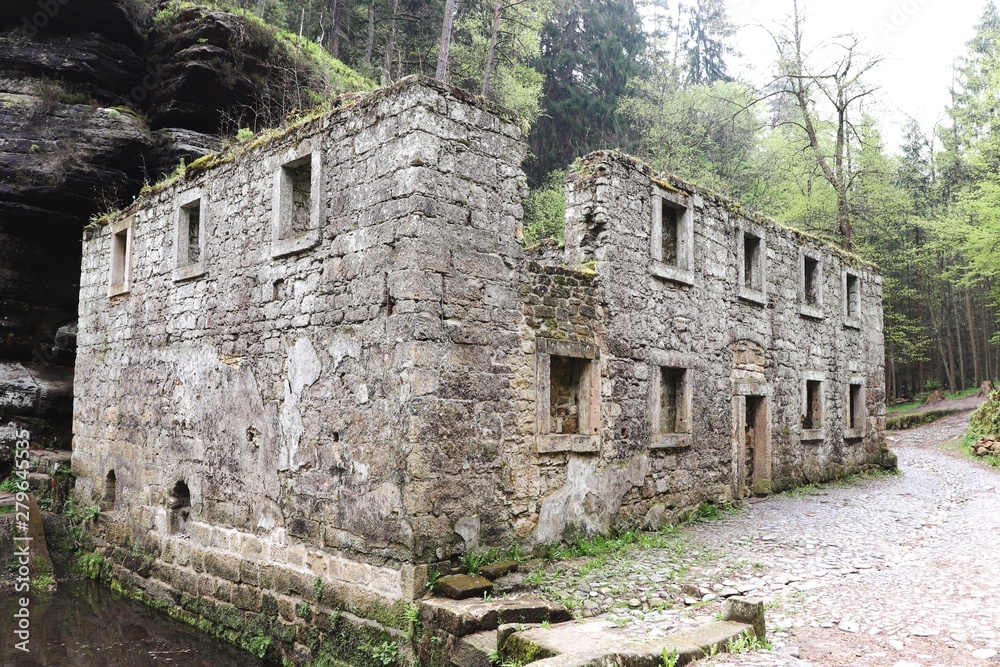 ruins of old dolsky mlyn ruins of old dolsky mlyn