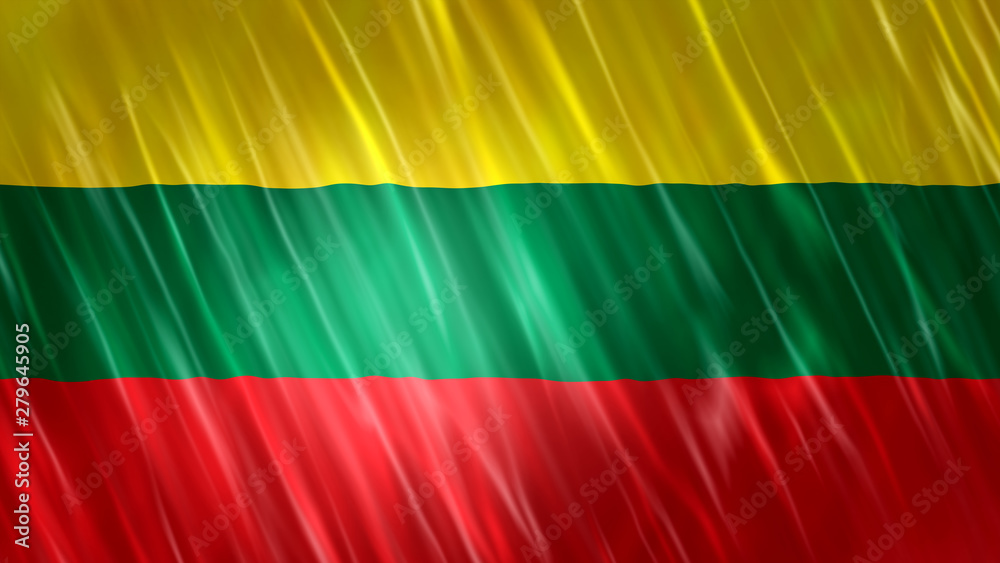 Obraz premium Lithuania Flag