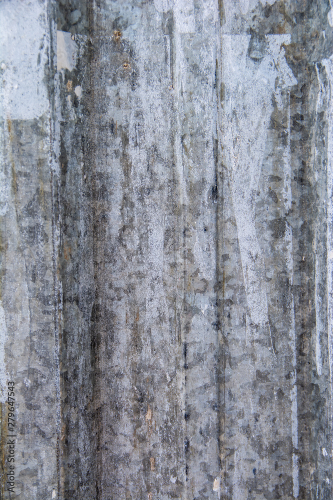 Metal fence covered in paper and glue with interesting texture Metal fence covered in paper and glue with interesting texture