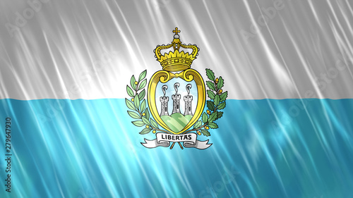 San Marino Flag 