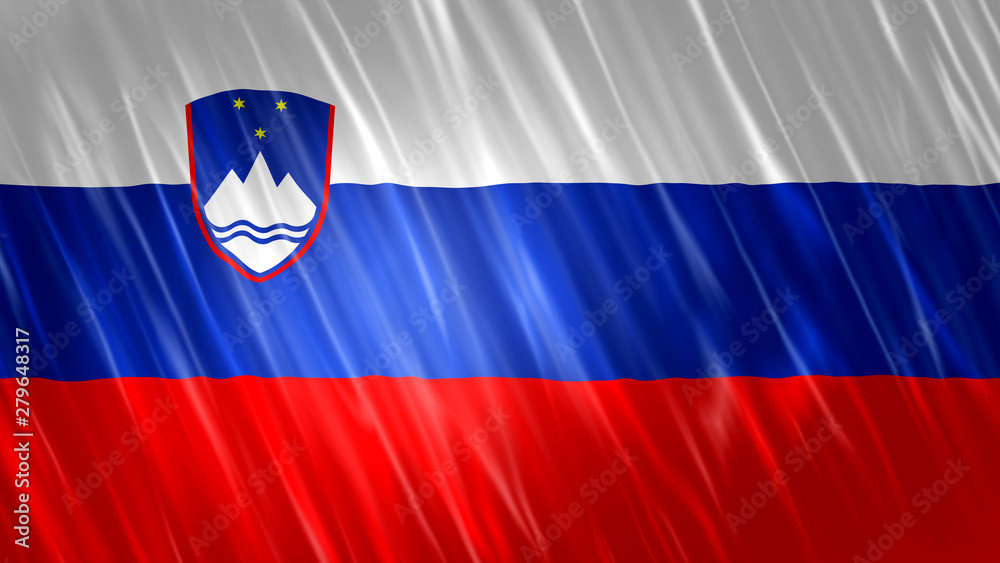 Fototapeta premium Slovenia Flag 