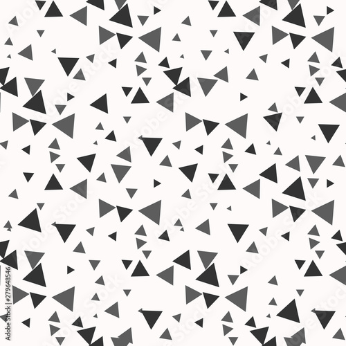 Light Gray vector triangle mosaic texture. Creative illustration in halftone style with triangles. Template for cell phone s backgrounds.