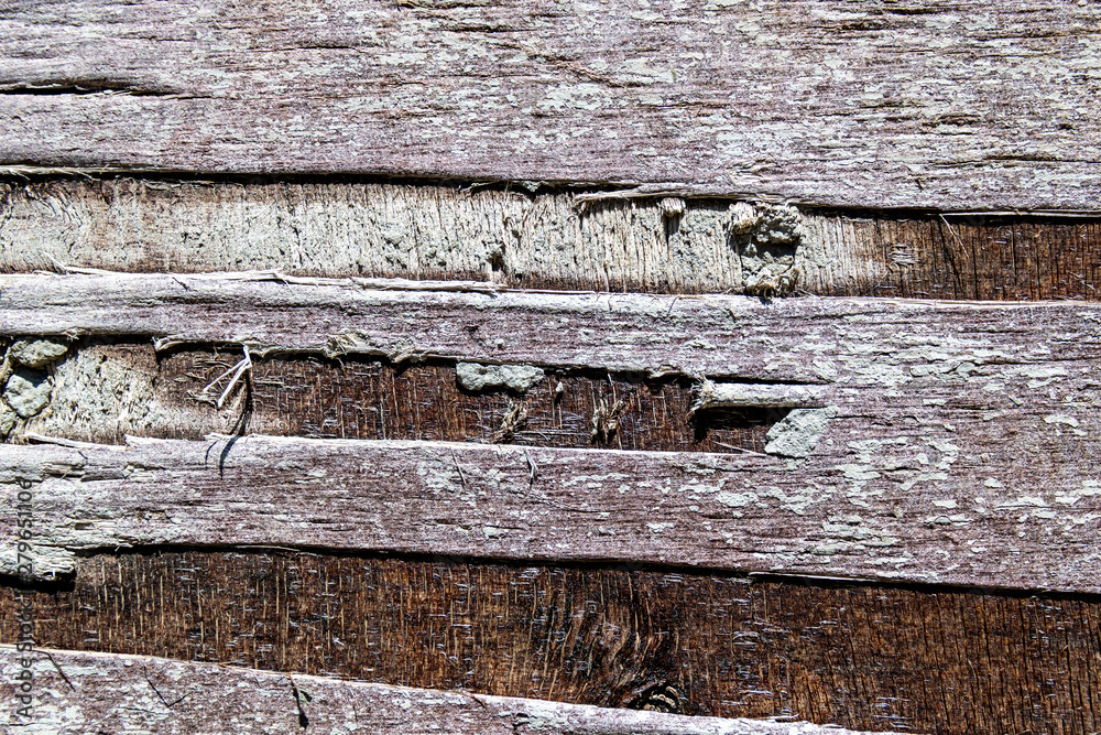 Naklejka premium Wood textures of different types and sizes of boards and planks